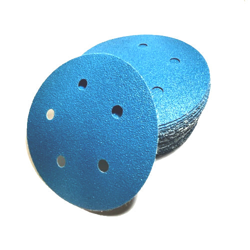 5" X 5 HOLE FILM - PSA (STICKY BACK) - DISCS (100 PACK)